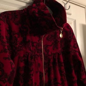 STYLE & CO VELOUR TRACKSUIT JACKET